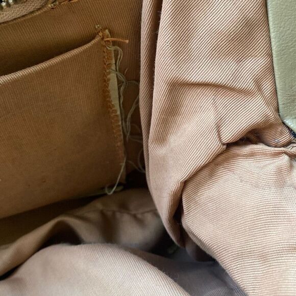 Vintage tapestry purse shoulder bag cream pink cottage core grandma core romanti - Picture 11 of 11